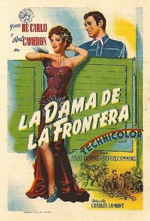 Poster La dama de la frontera 1945