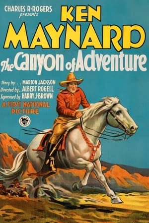 Poster The Canyon of Adventure 1928
