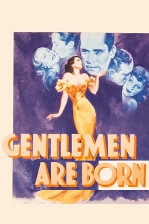 Poster Gentlemen Are Born (1934)