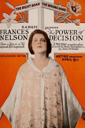 Poster The Power of Decision (1917)