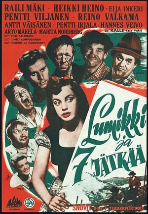 Poster Lumikki ja 7 jätkää (1953)