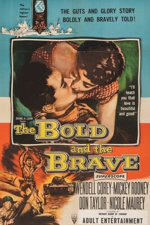 Poster Le brave et le téméraire 1956