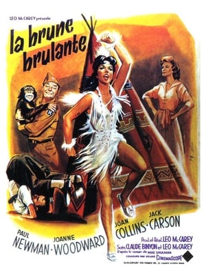Poster La Brune brûlante 1958