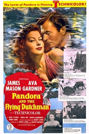 Poster 潘多拉与飞翔的荷兰人 1951