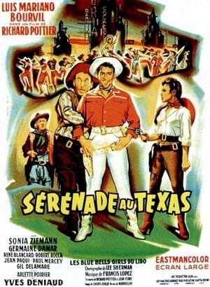 Poster Sérénade au Texas 1958