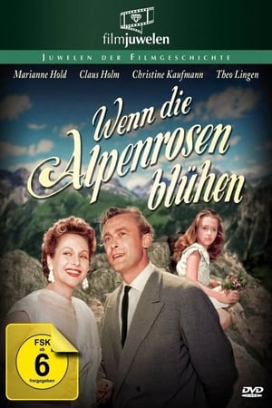 Poster Wenn die Alpenrosen blüh'n 1955