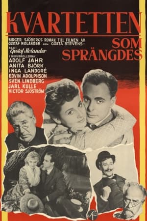 Poster Kvartetten som sprängdes (1950)