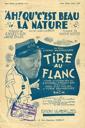 Poster Tire au flanc 1933