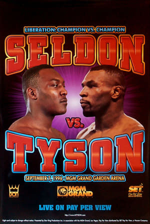 Poster Mike Tyson vs Bruce Seldon (1996)