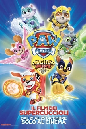 Póster de Paw Patrol Mighty Pups - Película Super Pups