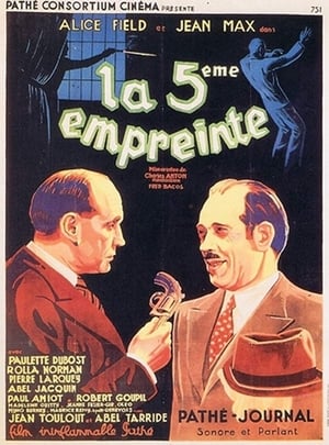 Poster La cinquième empreinte (1934)