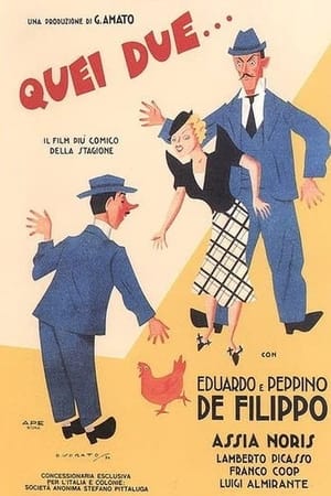 Poster Quei due (1935)