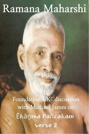 Poster Ramana Maharshi Foundation UK: discussion with Michael James on Ēkāṉma Pañcakam verse 2 (2020)
