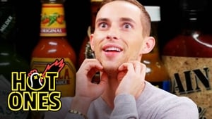 Image Adam Rippon Competes in the Olympics of Eating Spicy Wings