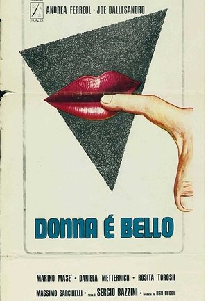 Poster Donna è bello 1974