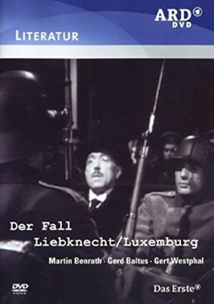 Poster Der Fall Liebknecht-Luxemburg (1969)