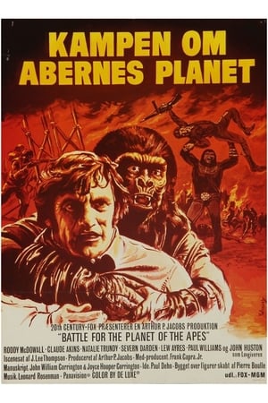 Poster Kampen om abernes planet 1973