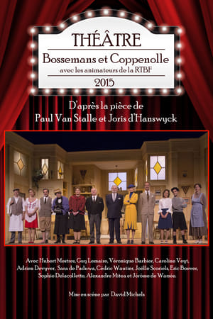 Poster Bossemans et Coppenolle avec les animateurs de la RTBF 2016