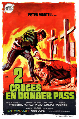 Poster Due croci a Danger Pass 1967