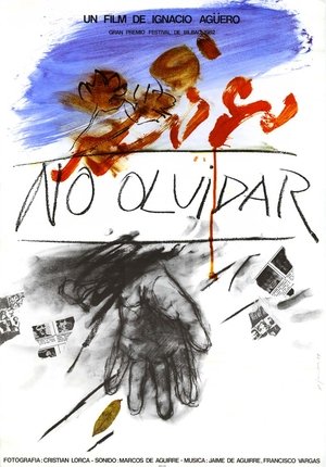 No olvidar poster