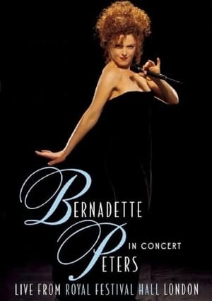 Bernadette Peters in Concert poster