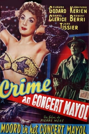 Poster Crime au Concert Mayol 1954