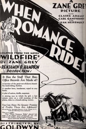 Poster When Romance Rides (1922)