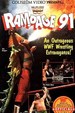 Poster WWE Rampage '91 1991
