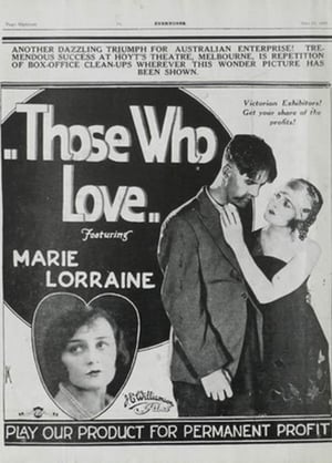 Poster Those Who Love (1925)