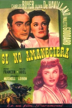 Poster Si no amaneciera 1941