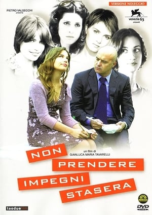 Poster Non prendere impegni stasera (2007)