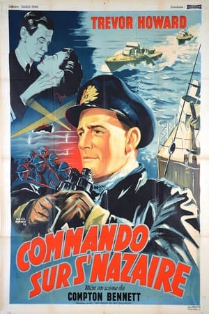 Poster Commando sur Saint-Nazaire 1952