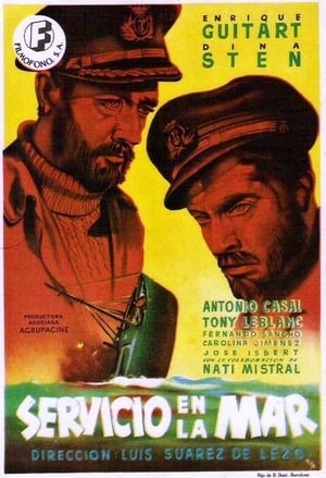 Poster Servicio en la mar 1951