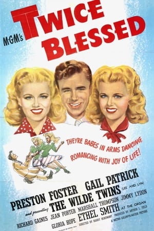 Poster Twice Blessed 1945