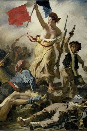 Delacroix « Sous les pavés l’image » (1989)