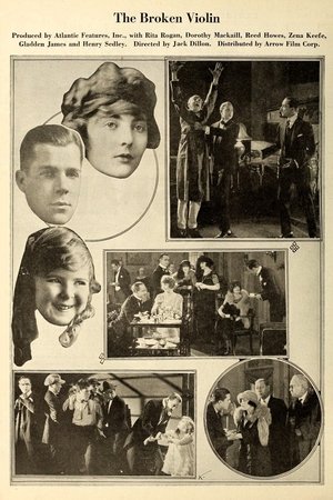 Poster The Broken Violin 1923