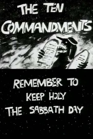 Poster The Ten Commandments Number 3: Remember to Keep Holy the Sabbath Day (1995)