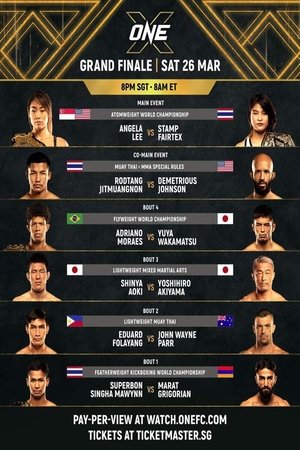 Poster One Championship: X 2022