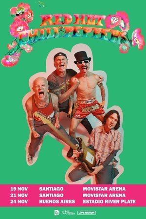 Poster Red Hot Chili Peppers live at Estadio River Plate, Buenos Aires, Argentina November 24, 2023 2023