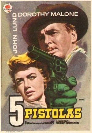 pelicula Cinco pistolas (1955)