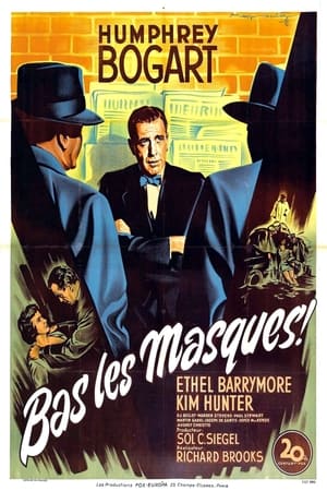 Poster Bas les masques 1952