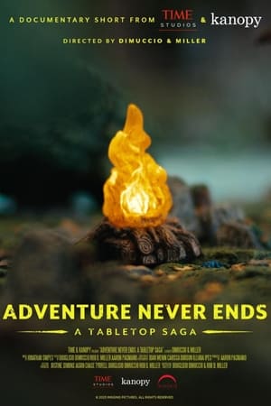 Poster Adventure Never Ends: A Tabletop Saga 2023