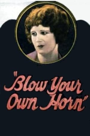 Poster Blow Your Own Horn 1923