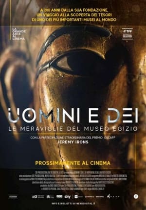 Poster Uomini e Dei le meraviglie del Museo Egizio 2024