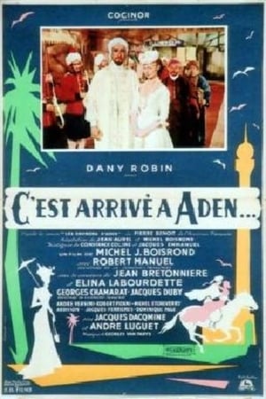 Poster C'est arrivé à Aden... 1956