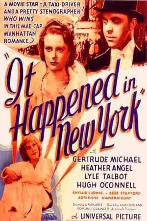 Poster It Happened in New York (1935)