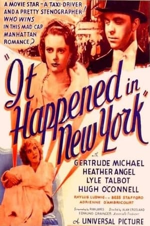 Poster It Happened in New York 1935