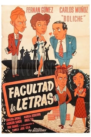 Poster Facultad de Letras (1952)