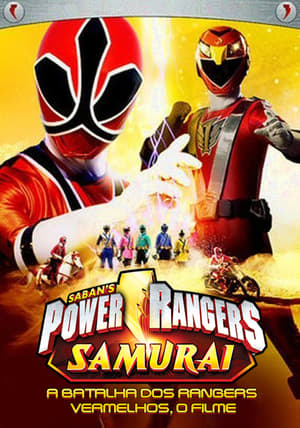 Poster Power Rangers Samurai: Confronto de Rangers Vermelhos - O Filme 2011