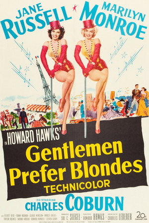 Постер фильма «Джентльмены предпочитают блондинок (1953)» — (18 из 60)